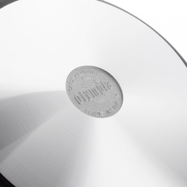 Сковорода глубокая с антипригарным покрытием 28 см, литой алюминий, черный, Supreme, 21.28, OLYMPIA