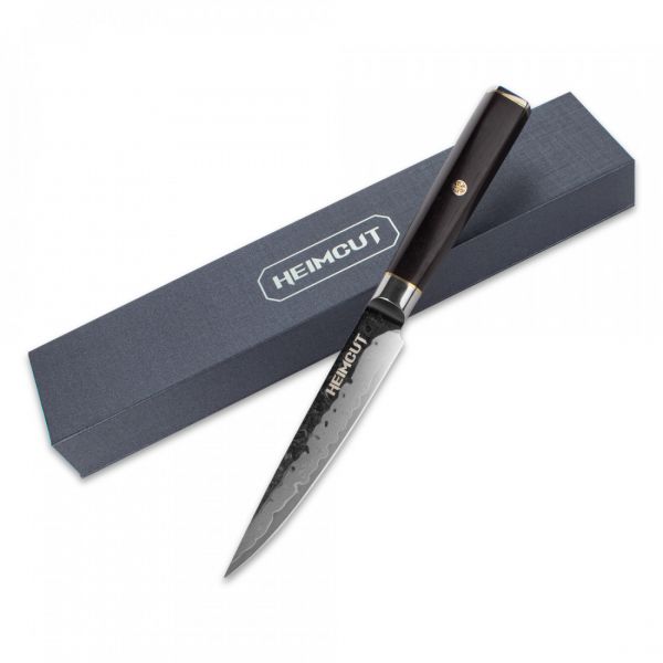 Нож кухонный универсальный 13 см, Black Damascus, HC/HEXA-EW-UT-13, HEIMCUT