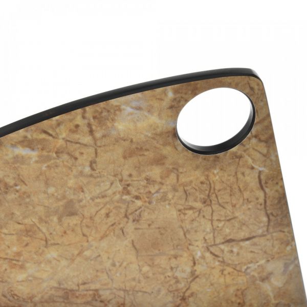 Доска разделочная композитная, 22х15 см, оникс светлый ComposeEat