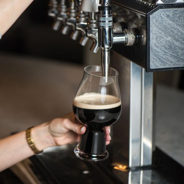 Набор из 2 бокалов для пива STOUT 600 мл, бессвинцовый хрусталь, Birrateque-GP, A11826GYB02AA02, LUIGI BORMIOLI