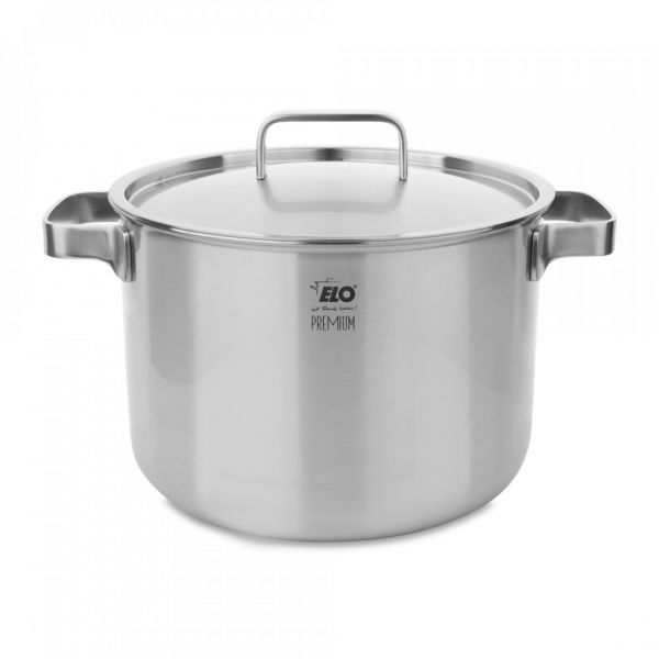 Набор посуды из 8 предметов для индукционных плит, 3 кастрюли, 1 ковш, 4 крышки, Limited Edition, 33400, ELO