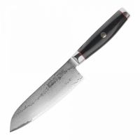Нож кухонный Сантоку 16.5 см, Santoku, дамасская сталь, Ypsilon (193 слоя), YA37201, YAXELL