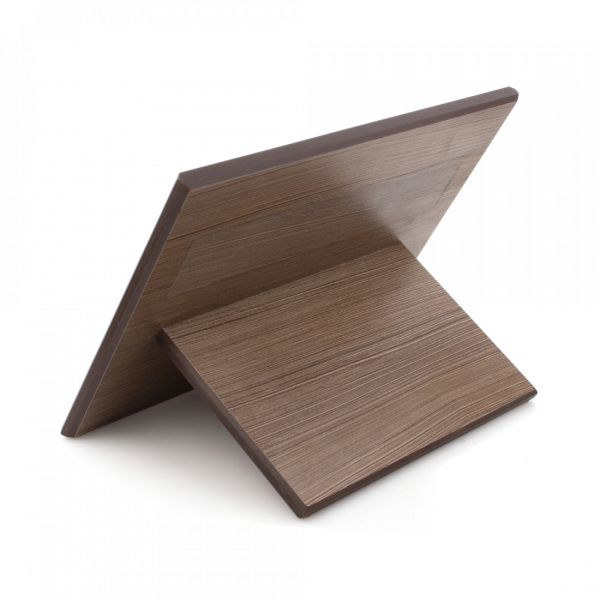 Подставка магнитная для 5 кухонных ножей 29х22 см, темное дерево, композитный материал, Magneto ComposeEat