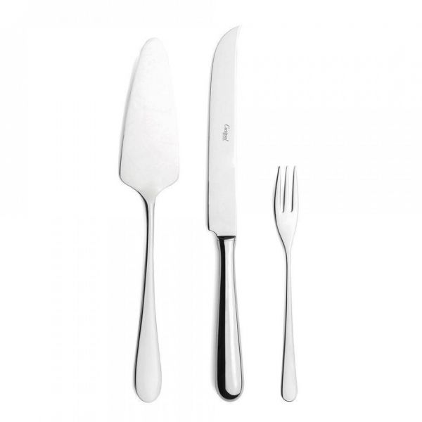 Набор столовых приборов, 72 предмета на 12 персон, нержавеющая сталь 18/10, Alcantara, AL.72, CUTIPOL
