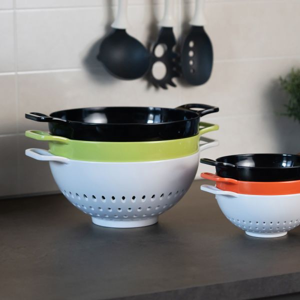 Дуршлаг 22.7 см, белый, Bowls Colanders TREBONN