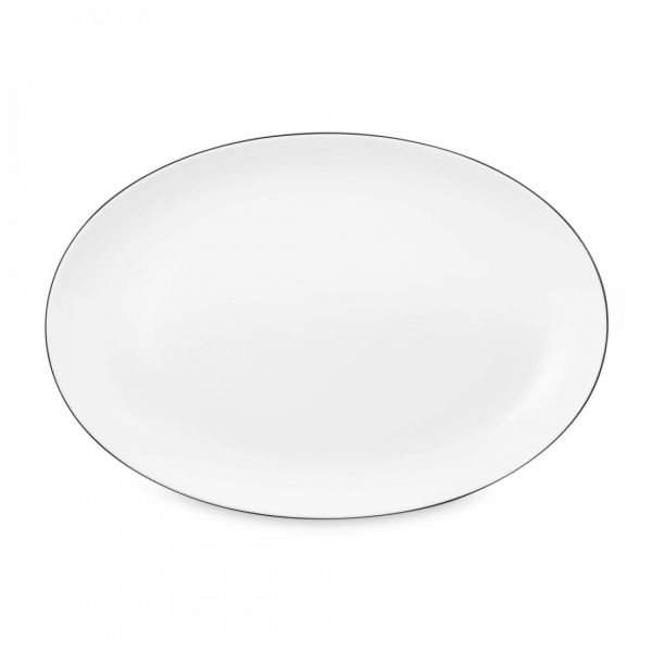 Сервиз обеденный на 6 персон, 20 предметов, фарфор, Lido Black Line, 10826DS20 round, SELTMANN