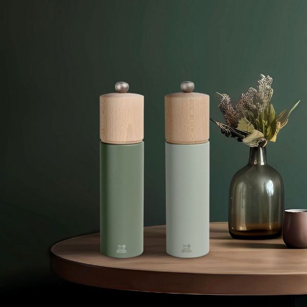 Мельница для соли, 21 см, дерево, светло-зеленый, Boreal, 44329, PEUGEOT