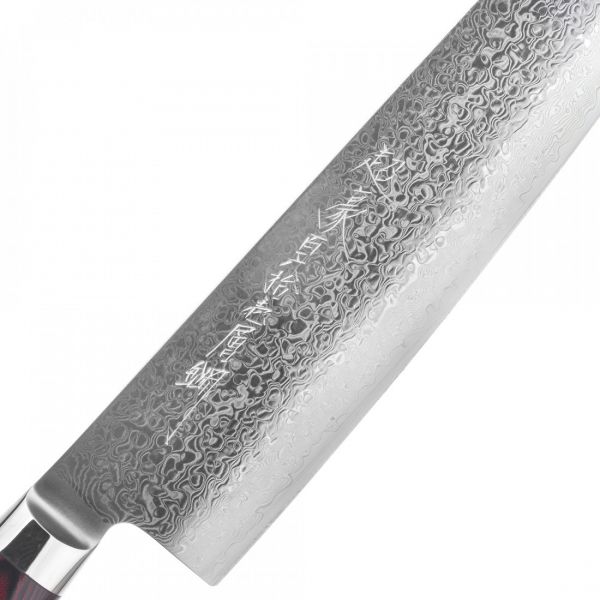 Профессиональный поварской кухонный нож, Kiritsuke 20 см, дамасская сталь, GOU 161, YA37134, YAXELL