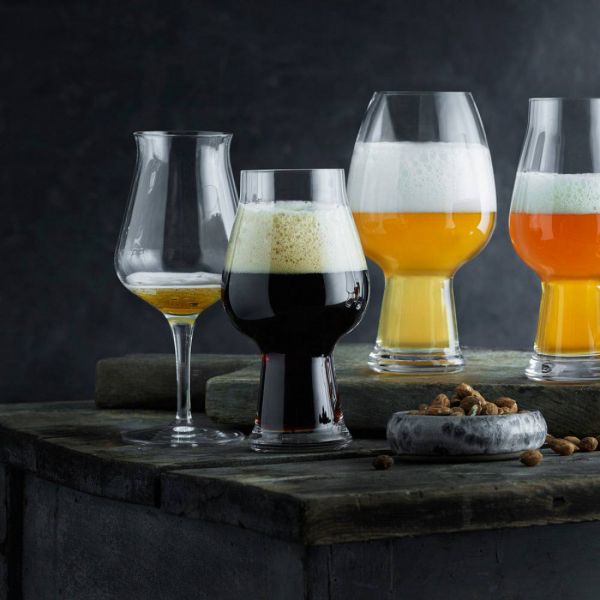 Набор из 6 -ти бокалов для пива 780 мл, 540 мл, 420 мл, бессвинцовый хрусталь, Birrateque-GP, A12326S0302AA01, LUIGI BORMIOLI
