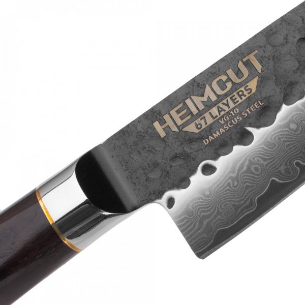Нож кухонный поварской Шеф 15 см, Black Damascus, HC/HEXA-EW-CH-15, HEIMCUT