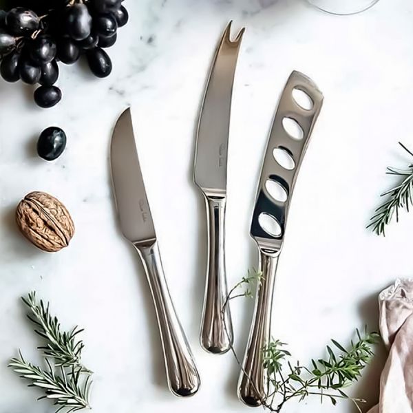 Набор ножей для сыра, 3 предмета, Radford Bright, RADBR1083V/3, ROBERT WELCH