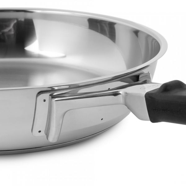 Сковорода 28 см, нержавеющая сталь, Silence PRO, 910975, ROESLE