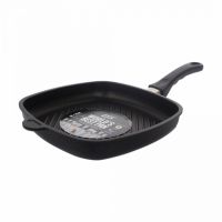 Сковорода гриль 26x26 см AMT Frying Pans c фиксированной ручкой