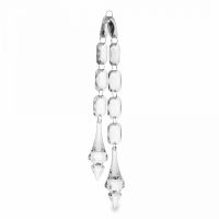 Игрушка елочная 44 см, акрил, Бусы с кристаллами, Event