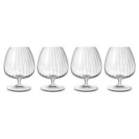 Набор из 4 бокалов для коньяка SNIFTER 465 мл, бессвинцовый хрусталь, Optica, A13192G1002AA02, LUIGI BORMIOLI