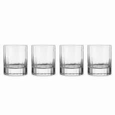 Набор из 4 стаканов для виски DOF 335 мл, бессвинцовый хрусталь, Bach, A10823GTY021990, LUIGI BORMIOLI
