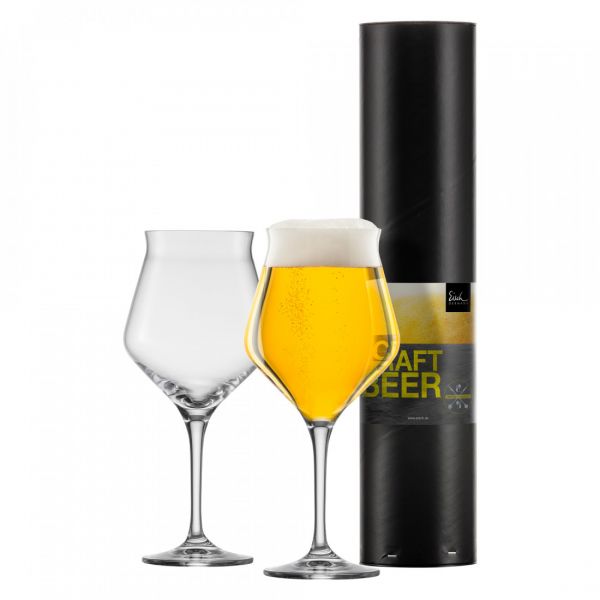 Набор из 2-х бокалов для крафтового пива 435 мл, в подарочной упаковке, Craft Beer Experts, EISCH