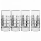 Набор из 4 стаканов для воды CHARME HI-BALL 480 мл, бесвинцовый хрусталь, Mixology, A12418G2N02AA02, LUIGI BORMIOLI