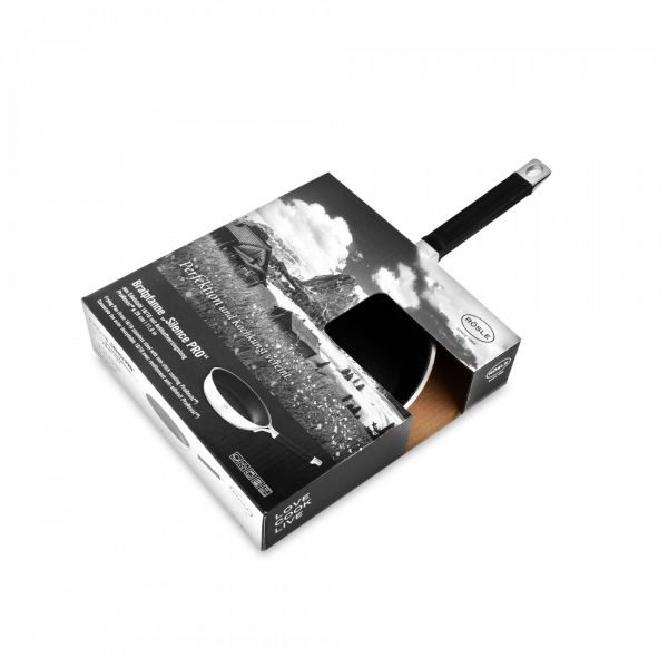 Сковорода без крышки 28 см Silence PRO, нержавеющая сталь с антипригарным покрытием, 91972 Roesle, ROESLE