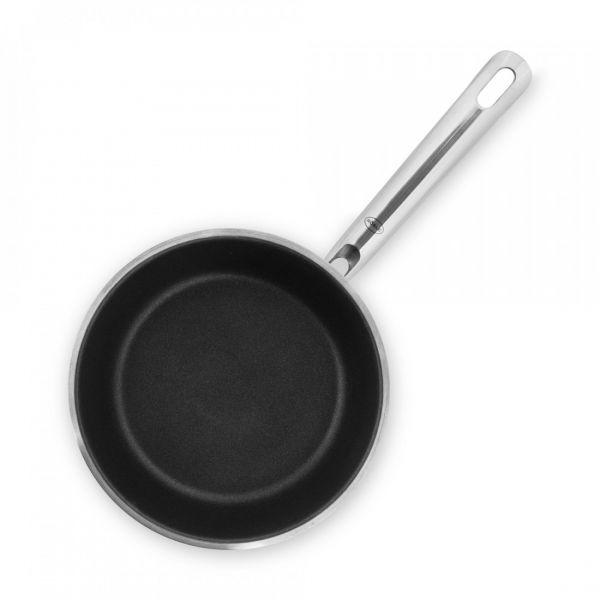 Сковорода с антипригарным покрытием 20 см, нержавеющая сталь, Elegance, 130210, ROESLE