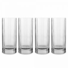 Набор из 4 стаканов для воды BIBITA 480 мл, бессвинцовый хрусталь, Bach, A10824GTY021990, LUIGI BORMIOLI