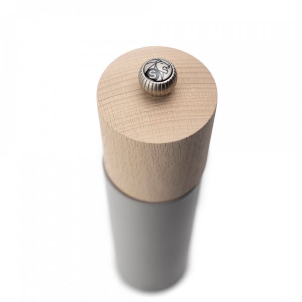 Мельница для соли, 21 см, дерево, светло-серый, Boreal, 44312, PEUGEOT