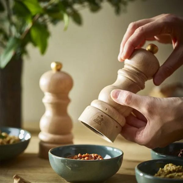 Мельница для соли, 15 см, дерево, светлое дерево, Paris, 44374, PEUGEOT