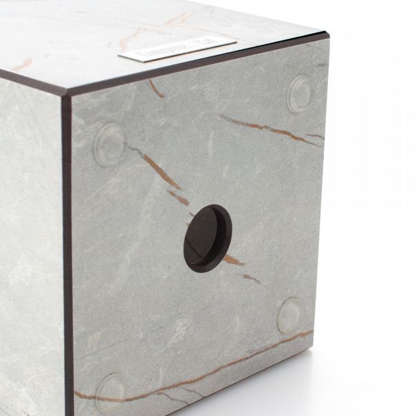 Подставка для кухонных принадлежностей, универсальная, 12x17 см, мраморный Грейс, композитный материал, Fashion, PDG120435KL6, ComposeEat