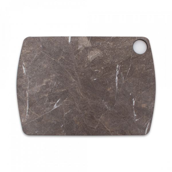Набор из 3-х разделочных досок на подставке, мрамор темный, в подарочной упаковке, композитный материал, Fashion ComposeEat