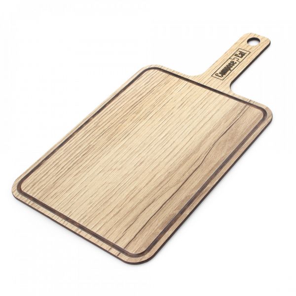 Доска разделочная композитная с ручкой, с желобом 33x18 см, дуб натуральный, Everyday ComposeEat