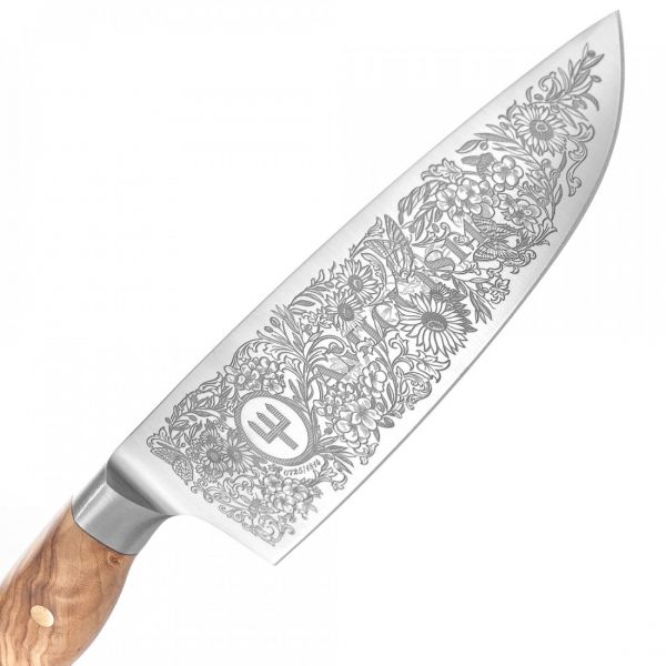 Нож кухонный поварской, 20 см, коллекционный, ручная работа, эксклюзивный дизайн, лимитированный выпуск, Amici 1814, 1011340920, WUESTHOF