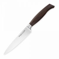 Нож универсальный, 16 см Ergo Line Smoked Oak, BC111216, BERGER CUTLERY