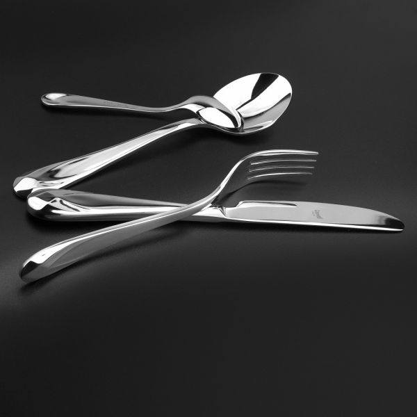 Набор столовых приборов на 6 персон, 24 предмета, Diamante, 100922024, THE LUXURY ART MEPRA