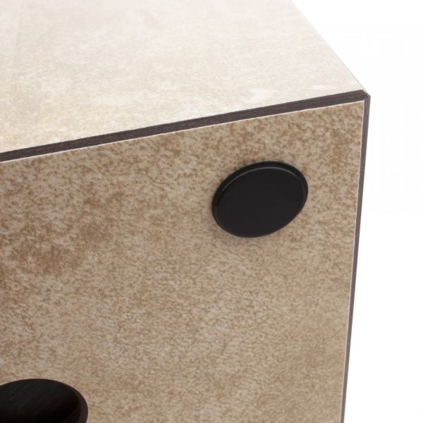 Подставка универсальная для кухонных ножей, 12х12х24 см, порфир кремовый, композитный материал, Fashion, PDN120433KL6, ComposeEat