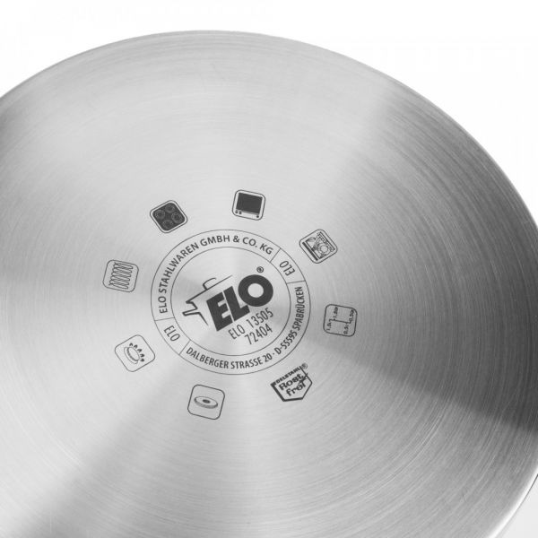 Набор посуды 7 предметов: 3 кастрюли, 1 ковш, 3 стеклянные крышки, Smart Steam ELO