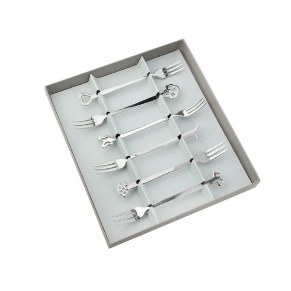 Набор вилок для закусок 6 шт MEPRA Evento