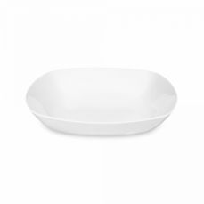 Тарелка суповая квадратная 21х21 см, 800 мл, белый фарфор, Lido, 001.199045, SELTMANN