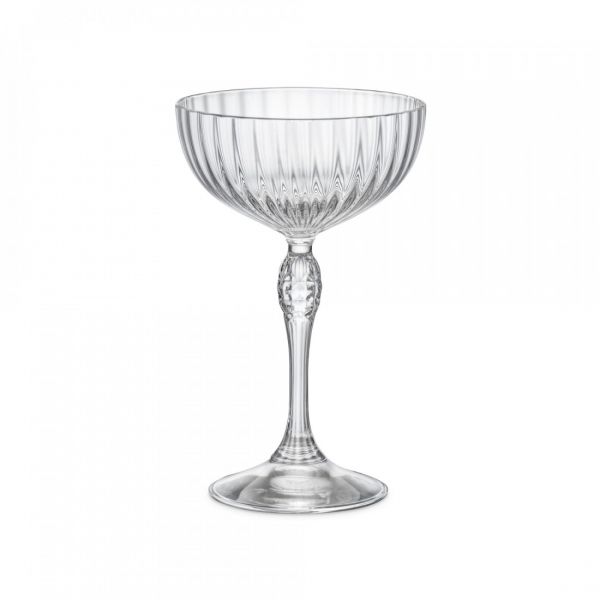 Набор из 4-х бокалов-креманок для шампанского CHAMPAGNE, 220 мл, America'20s BORMIOLI ROCCO