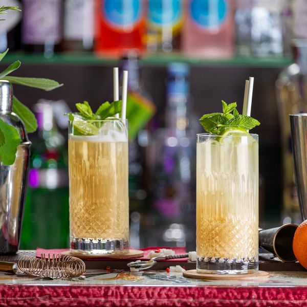 Набор из 4 стаканов для воды BEVERAGE 480 мл, бессвинцовый хрусталь, Diamante, A12770GTY021990, LUIGI BORMIOLI
