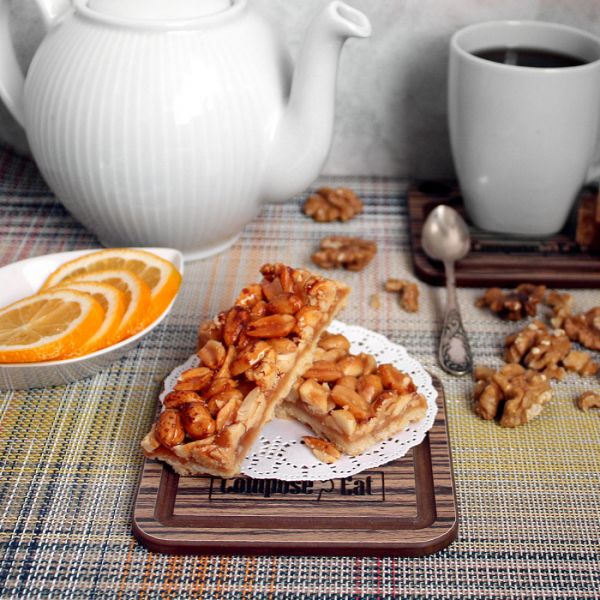 Подставка для чашки 10х10 см, зебрано натуральный, ProFashion ComposeEat