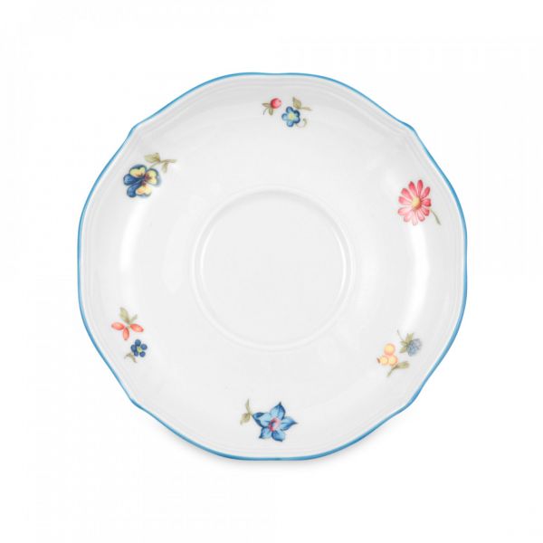 Сервиз чайный на 6 персон, 21 предметов, фарфор, Sonate Nostalgie 34032, 34032TS21, SELTMANN