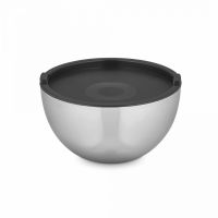 Миска с пластиковой крышкой (double wall) 2.1 л, нержавеющая сталь, Hot`N`Cold ELO