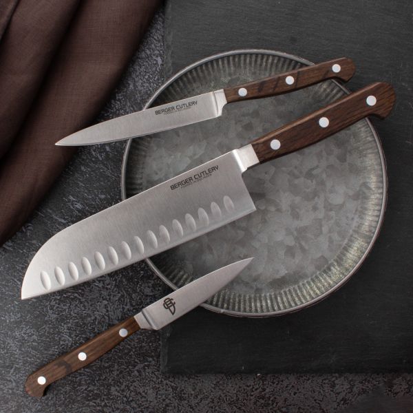 Нож для чистки и нарезки 12 см Classic Smoked Oak, BC211312, BERGER CUTLERY