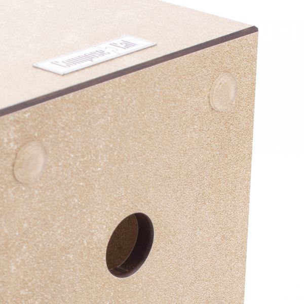 Подставка универсальная для кухонных принадлежностей, 12x12x17 см, порфир кремовый, композитный материал, Fashion, PDG120433KL6, ComposeEat