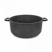 Кастрюля с антипригарным покрытием 24 см, 5.3 л, литой алюминий, Hard Cook Fix, 205.24, OLYMPIA