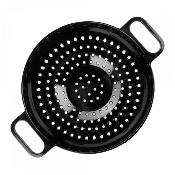 Дуршлаг 22.7 см, черный, Bowls Colanders TREBONN