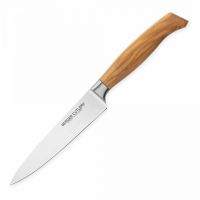 Нож универсальный 16 см Ergo Line Olive, BC101216, BERGER CUTLERY