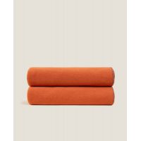 Плед Frati SOFT VISCOSE TERRACOTTA оранжевый 130x160 см вискоза 30% полиэстер 70%, 510г