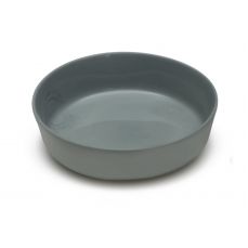 Чаша для закусок низкая 12 см, фарфор, серый Feinedinge