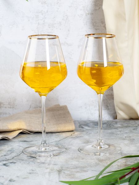 Набор бокалов для вина ULTIME BORD OR 4шт 380мл CRISTAL D'ARQUES